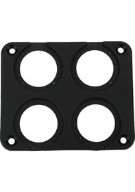 Resim 4 Lü Pano Tip Usb Ve Çakmaklık İçin Kulaklı Aparat Dörtlü 