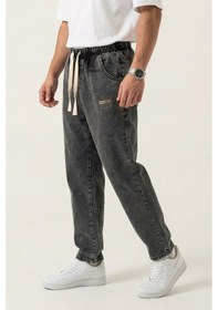 Resim Bigdart Erkek Rahat Kesim Baggy Jean Pantolon 30073 - Antrasit 