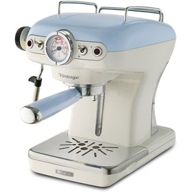 Resim Ariete Vintage Espresso Kahve Makinesi Mavi 1389/15 