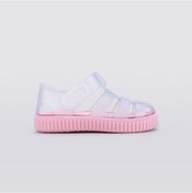 Resim Igor Nico Cristal Kız Çocuk Şeffaf Pembe Sandalet S10290-010 Beyaz - Pembe 
