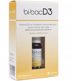 Resim Bi-BacD3 Probiyotikli Damla 8 gr 