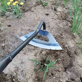 Resim 1pc Dayanıklı Paslanmaz Çelik El Çapa - Verimli Ot Toplama ve Toprak İşleme Aracı Bahçecilik ve Tarım için 