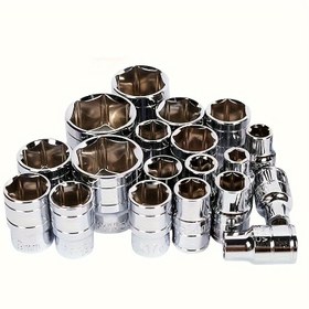 Resim 1/2 Harici Altıgen Soket 12.5mm Arayüzü Otomatik Tamir Aracı Soket Başlığı 