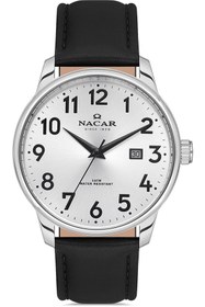 Resim Nacar KLASİK SİYAH ERKEK KOL SAATİ NC21-297170-ASL1 