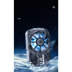 Resim Ensiga Cep Telefonu Radyatör Soğutma Fanı Telefon Soğutucu Fan 