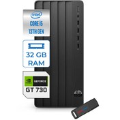 Resim Hp 290 Pro G9 Intel I5-13400 32GB 256GB SSD 4GB/GT730 Freedos Masaüstü Bilgisayar GTB6JD6ESF11 