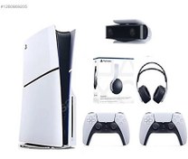 Resim Sony Playstation 5 Slim CD'Lİ +2.Kol+3d Kulaklık+ Kamera SC TEC. 