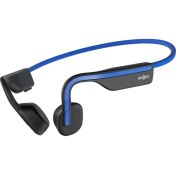 Resim Shokz OpenMove–Açık Kulak Tasarımlı, Bluetooth 5.1, IP55 Suya ve Tere Dayanıklılık, 6 Saat Pil Ömrü, Çift Gürültü Önleyici Mikrofon, Günlük ve Spor Kullanımı için Kemik İletimli Kablosuz Kulaklık-Mavi 