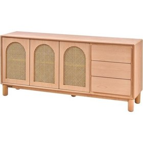 Resim Masifart Cloelia Hasırlı 180 Lik Mostar Konsol Cilasız Ham Diğer 