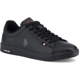 Resim U.s Polo Assn. Franco Büyük Numara Sneaker Ayakkabı Ckr00668 Siyah 