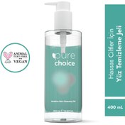 Resim Pure choice hassas ciltler için yüz temizleme jeli 400 ml 