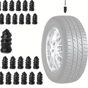 Resim 40/80 adet Otomotiv Hızlı Vakum Lastik Tamir Çivi, Lastik Tamir Kitleri Spiral Kauçuk Çiviler Lastik Vida Takma Hızlı Araç Kendi Servisi Lastik Tamir Çivi Araba, Motosiklet, Kamyon, Traktör Lastik Delme Onarımı için 
