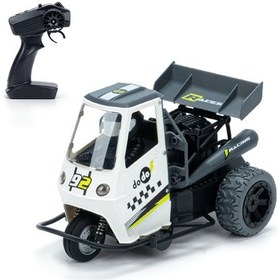 Resim Yifomall 1:16 Ölçekli S810 Spreyli Üç Tekerlekli Moto Rc Araba - Tam Oranlı, 22km/h Hız, 2.4ghz Kumanda, Dahili Batarya 