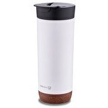 Resim Korkmaz A5578-2 Urban Kahve Bardağı Termos 590 ML - Beyaz 