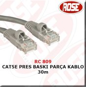 Resim Cat5E Pres BAskı Parça Kablo 30M 
