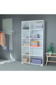 Resim MOBİLİQUE Aksu Açık Raflı Giysi Odası Dolabı 
