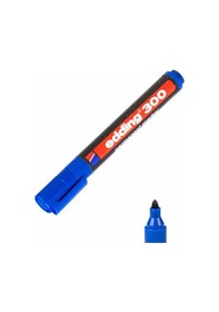 Resim Edding Permanent Markör 1.5-3Mm Yuvarlak Uç Mavi 10 ADET 