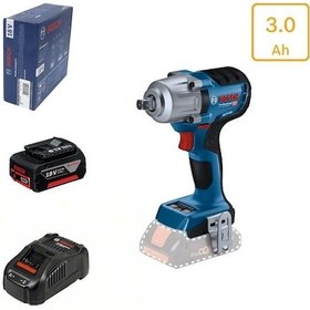 Resim Bosch Gds 18v-450c 3 Amper Tek Akülü Somun Sıkma Makinesi 