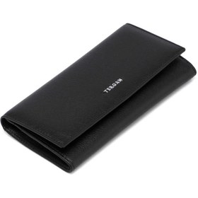 Resim Siyah Deri Kadın Cüzdan - S1CB00005807-A85 