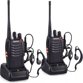 Resim Axe Tools 2 Adet Telsiz ZT- V68 Cy Baofeng 999S Telsiz Kulaklık 