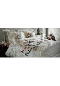 Resim Özdilek 3d Dijital Baskılı Art Nevresim Takımı Love Time 