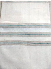 Resim Mandaş Pamuklu El Dokuma Peştemal (80X200) - Krem Vizon 