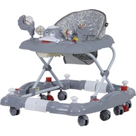 Resim Kiddy Sallanır Fonksiyonel Yürüteç 9228 Gri 
