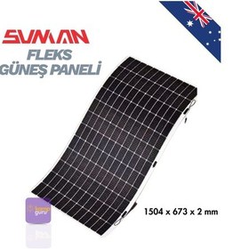 Resim Sunman 175 Wp Flex Solar Panel - Esnek Güneş Enerji Paneli 