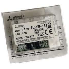 Resim Mitsubishi Uyumlu FX3U-FLROM-16 Bellek Kaset Kartı 