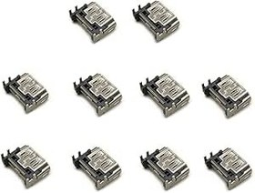 Resim LiLiTok PS5 HDMI uyumlu Port Soketi için 10 adet HD Arayüz Bağlantı Noktası, PS5 Oyun Konsolu Konektörü ile Uyumlu Arayüz Portu 