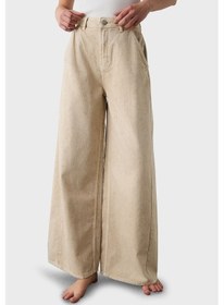 Resim Bsb Bayan Pantolon 053-212800.103 Bej Bej 