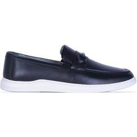 Resim Pierre Cardin 191074 Premıum Siyah Erkek Deri Loafer Ayakkabı 