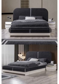 Resim Diamond Bazalı Bençli Karyola 