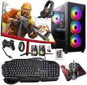 Resim Turbox Tx5273 i5 9400F 32GB Ram 1TB SSD 8GB RX580 23.6 inç Curved Oyuncu Masaüstü Bilgisayarı 