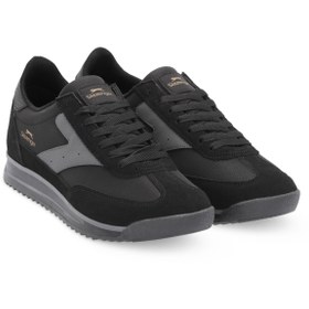 Resim Slazenger OASIS I Erkek Günlük Ayakkabı Siyah / Koyu Gri 