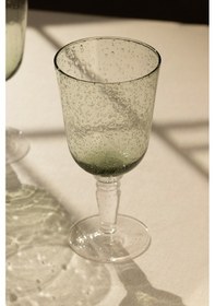 Resim Rakle Rita El Yapımı Kendinden Renkli 2'li Kadeh Seti Yeşil 330 Cc 