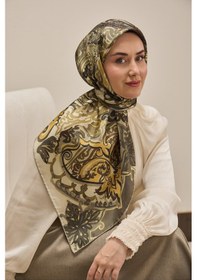 Resim Silk Home Twill İpek Eşarp 11512-39 Hardal 