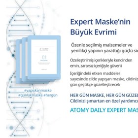 Resim Atomy cilt bakımı daily expert maske 2 aydınlatıcı * 10 adet 