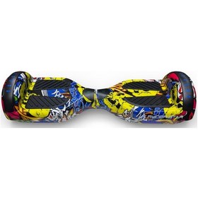 Resim Elektrikli Kaykay Hoverboard Bluetooth Hoparlörlü 