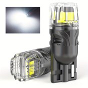 Resim 2 adet W5W T10 LED Ampul Canbus Beyaz Işık 168 194 LED Ampuller Hata Yok Süper Parlak 