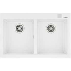 Resim Teka Forsquare 790 Beyaz Granit Eviye 