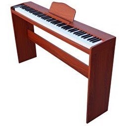 Resim Jwin SDP-88 Tuş Hassasiyetli 88 Tuşlu Dijital Piyano - Kahverengi 