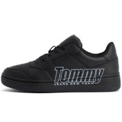 Resim TJM BASKET LOGO Siyah Erkek Sneaker Tommy Hilfiger