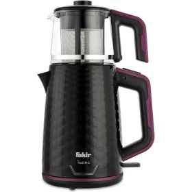 Resim Mor Çay Makinesi, Siyah ve Mor Renk Seçenekleriyle Şık Tasarım 