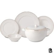 Resim Korkmaz Perla Collection 60 Parça Yemek Takımı 