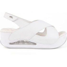 Resim Muya Orthopedix Assos Anatomik Air Max Tabanlı Cırtlı Kadın Sandalet 31213 001 