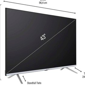 Resim Telefunken D43V850M5CWH 43"-109CM ULTRAHD SMART DOLBY ATMOS LED TV 