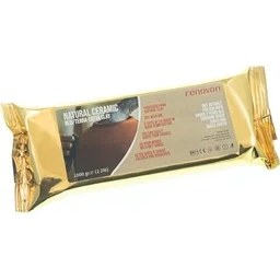 Resim Esranın Dünyası Seramik Kil Hamuru,kırmızı/terracotta 1000 Gr(1 Kg) Fırınlamaya Gerek Olmayan Güzel Sanatlar Figür Heykel Modelleme Oyun ve Montessori Sınıfları Için Toksik Olmayan Doğal Kil 