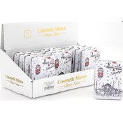 Resim Larimar Taşlı İstanbul Tasarımı El Aynası Kalın Model 10 - 9032691783567lmr 