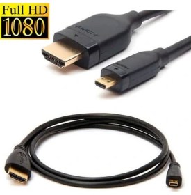 Resim PrimeX Plus PX-1121 Micro HDMI To HDMI 1080P Fullhd Kablo - 1.5m 